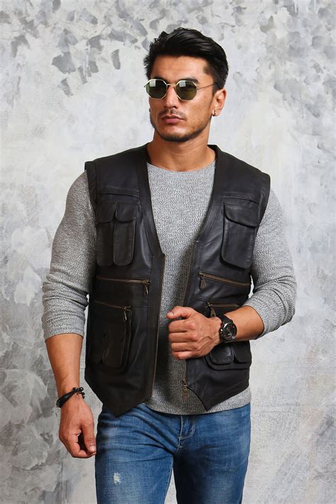 Black Vests for Men 